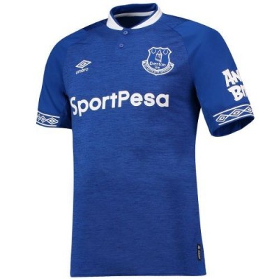 Футбольная футболка Everton Домашняя 2018 2019 короткий рукав 2XL(52) (Azerbaijan) 