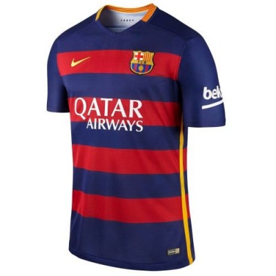 Футбольная футболка Barcelona Домашняя 2015 2016 короткий рукав 2XL(52) (South Korea) 