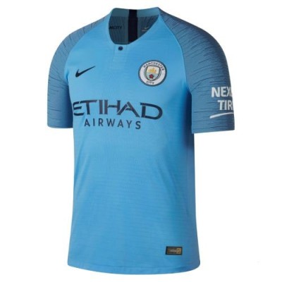 Футбольная футболка Manchester City Домашняя 2018 2019 короткий рукав XL(50) (China) 