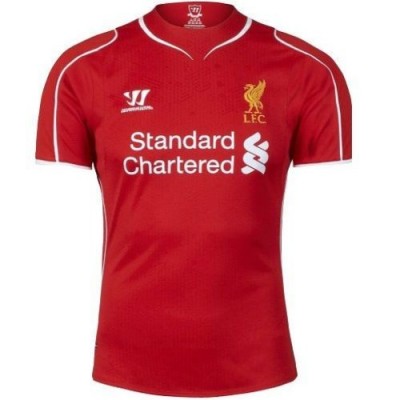 Футбольная футболка Liverpool Домашняя 2014 2015 длинный рукав 4XL(58) (Philippines) 