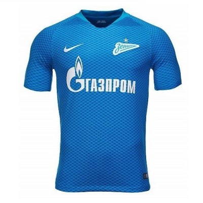 Футбольная футболка Zenit Домашняя 2018 2019 короткий рукав S(44) (Azerbaijan) 