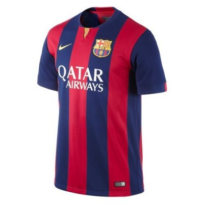 Футбольная футболка Barcelona Домашняя 2014 2015 короткий рукав L(48) (Vietnam) 