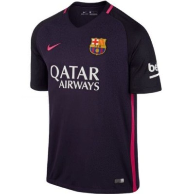 Футбольная футболка Barcelona Гостевая 2016 2017 короткий рукав XL(50) (South Korea) 